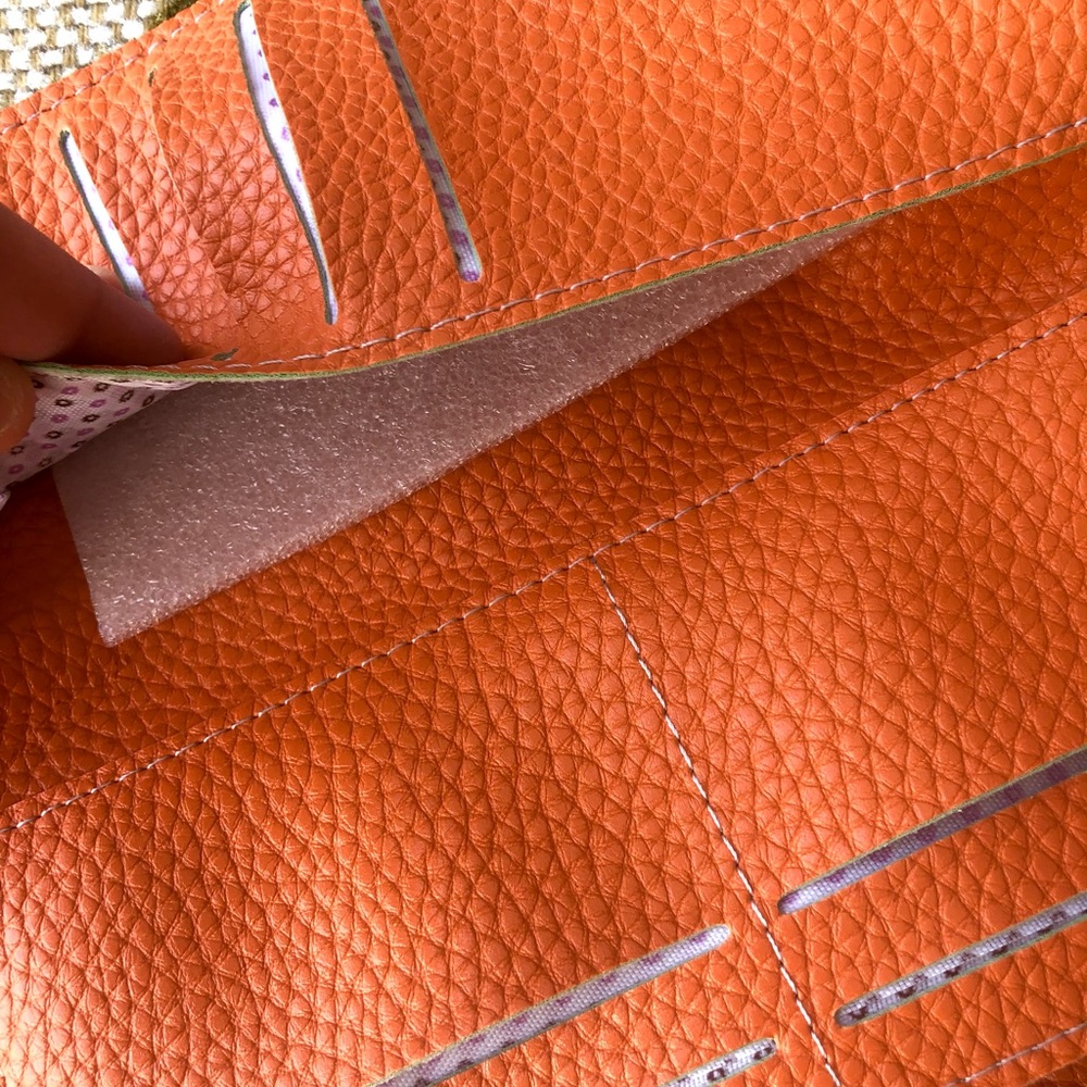 Orange Wallet - Picture 3 of 4